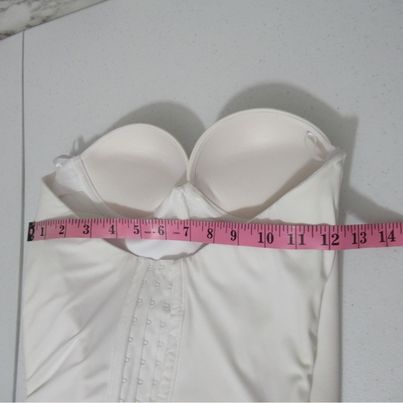 Felina Strapless White Bridal Bra Size 34 A | White - Picture 12 of 13
